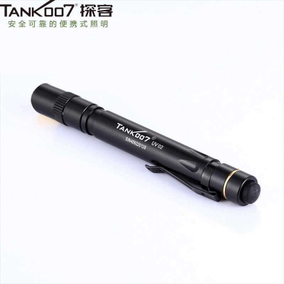 Tank007探客紫外線365nm手電筒防偽檢測(cè)鑒定熒光劑蜜蠟紫外線395nm UV02