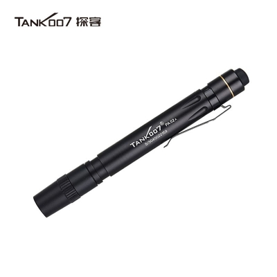 TANK007探客黃光白光兩檔小手電 醫(yī)生LED迷你筆型帶夾手電筒 PA02A